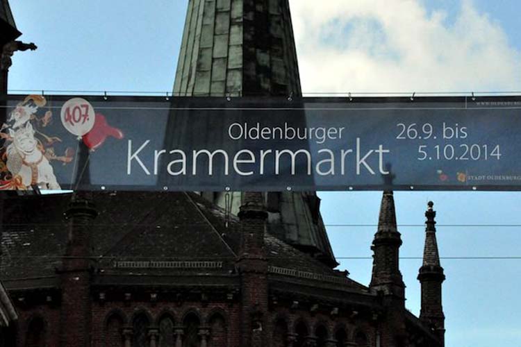 Am Freitag, 26. September, beginnt der 407. Oldenburger Kramermarkt. Es wird mit mehr als einer Million Menschen gerechnet.