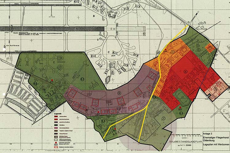 Die Oldenburger Stadtverwaltung wünscht sich von den Bürgern Vorschläge für die 16 Hektar Wohnen, acht Hektar Wohnen und Gewerbe sowie 23 Hektar Gewerbefläche auf dem Fliegerhorst.