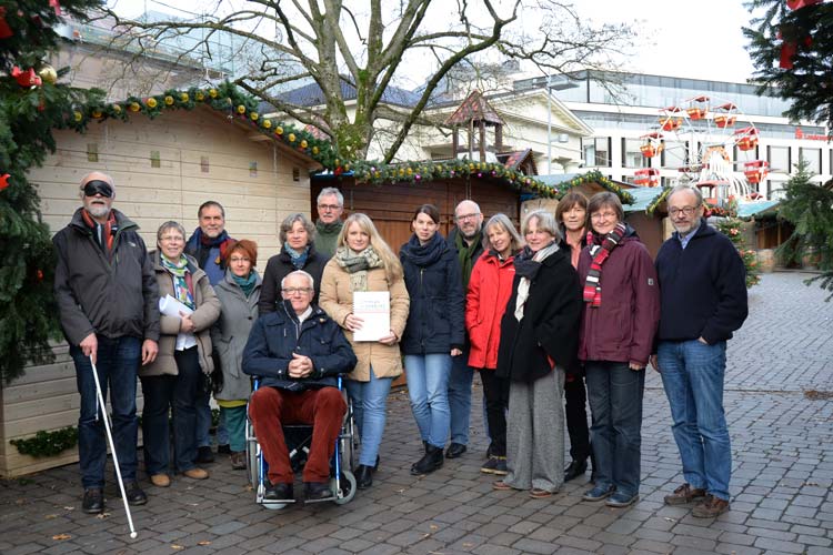 Oldenburgs Stadtführer wurden im Rahmen eines Workshops für die Bedürfnisse von Menschen mit Behinderungen sensibilisiert.