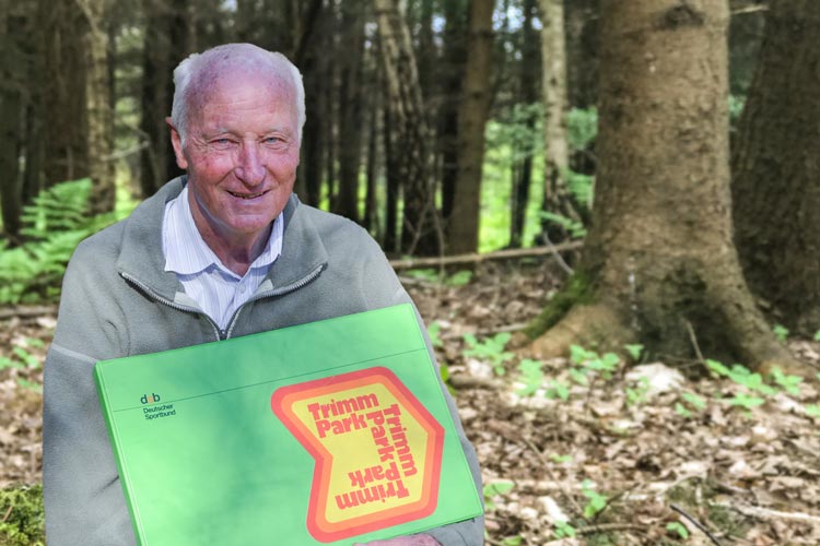 Prof. Dr. Jürgen Dieckert ist der Gründer des Trimmpfads Wildenloh.