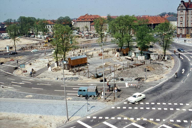 1967 wurde der Oldenburger Pferdemarkt umgebaut.