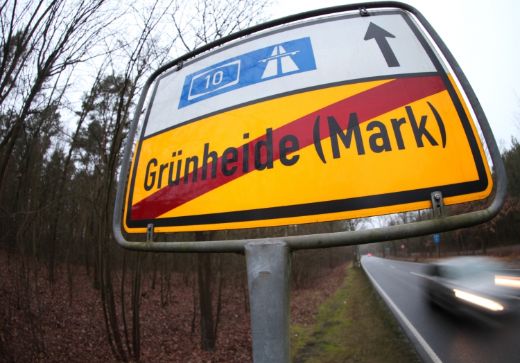 Grünheide in Brandenburg, über dts Nachrichtenagentur