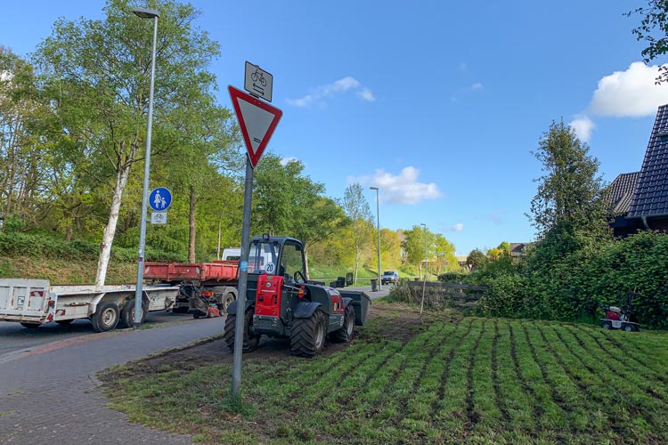 In dieser Woche beginnt die Stadtverwaltung mit der Herstellung von sechs weiteren insektenfreundlichen Wildblumenwiesen in Oldenburg.