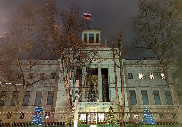 Russische Botschaft in Berlin, über dts Nachrichtenagentur