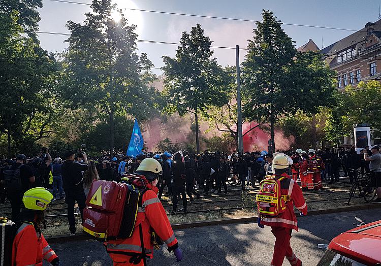 Demo in Leipzig am 03.06.2023 eskaliert, über dts Nachrichtenagentur