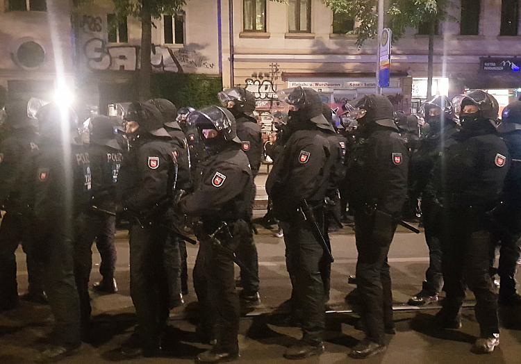 Proteste in Leipzig in der Nacht auf den 04.06.2023, über dts Nachrichtenagentur