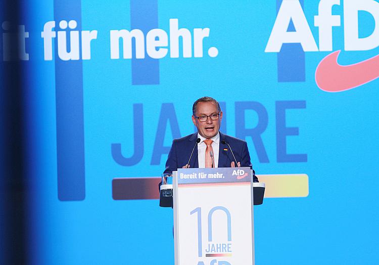 Tino Chrupalla auf AfD-Parteitag am 28.07.2023, über dts Nachrichtenagentur