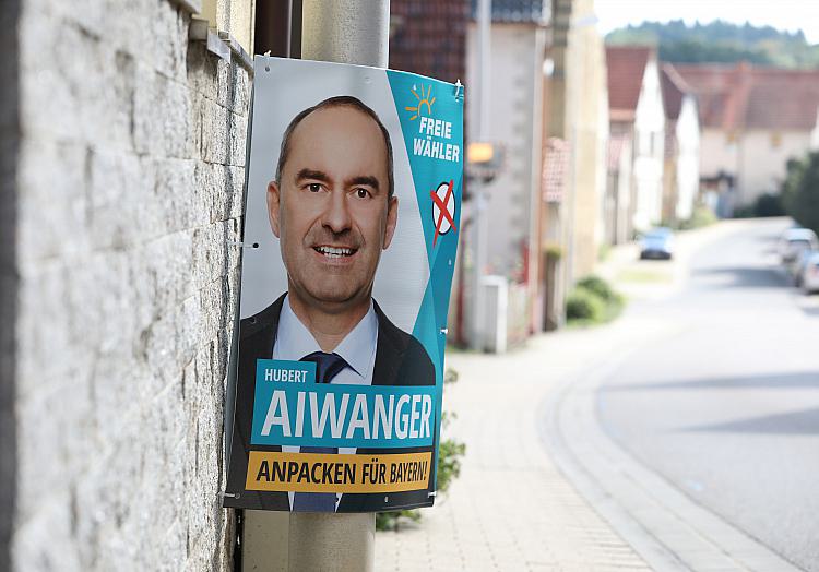 Wahlplakat der Freien Wähler zur Landtagswahl in Bayern 2023 (Archiv), über dts Nachrichtenagentur