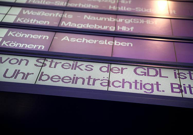 Streik der GDL (Archiv), über dts Nachrichtenagentur