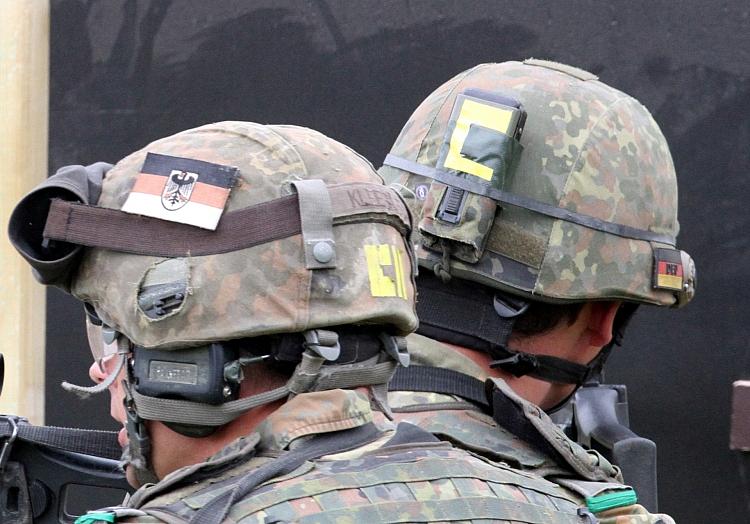 Bundeswehr-Helme (Archiv), via dts Nachrichtenagentur