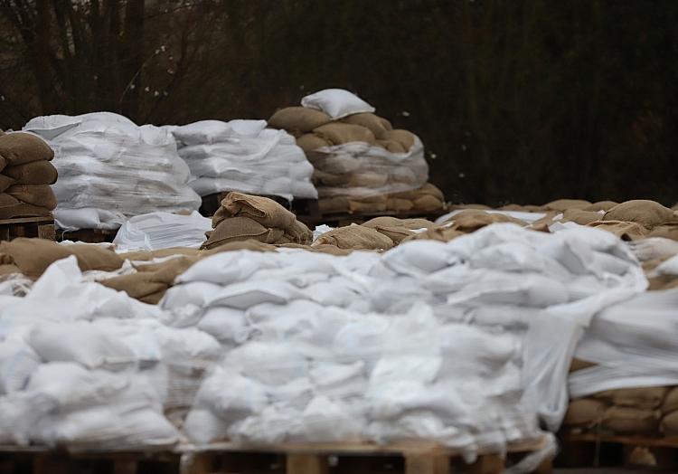 Sandsäcke zum Hochwasserschutz (Archiv), via dts Nachrichtenagentur