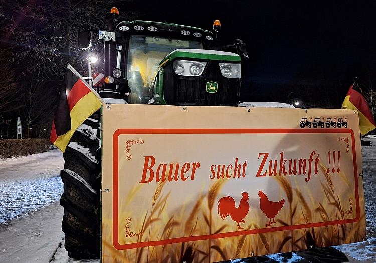 Demo von Lkw-Fahrern und Bauern (Archiv), via dts Nachrichtenagentur