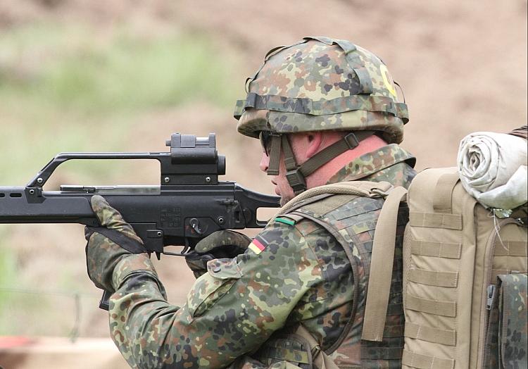 Bundeswehr-Soldat mit G36 (Archiv), via dts Nachrichtenagentur