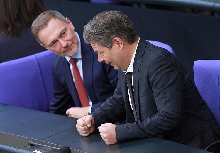 Christian Lindner, Robert Habeck (Archiv), via dts Nachrichtenagentur