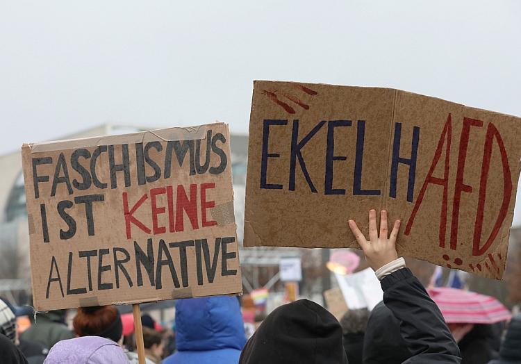 Demo gegen Rechtsextremismus (Archiv), via dts Nachrichtenagentur