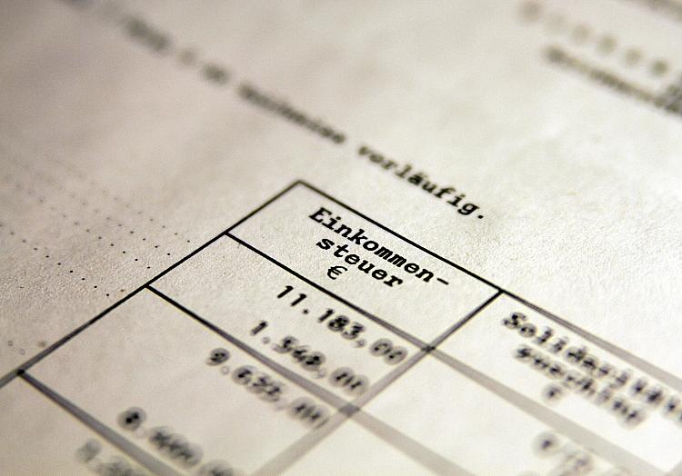 Einkommensteuer (Archiv), via dts Nachrichtenagentur