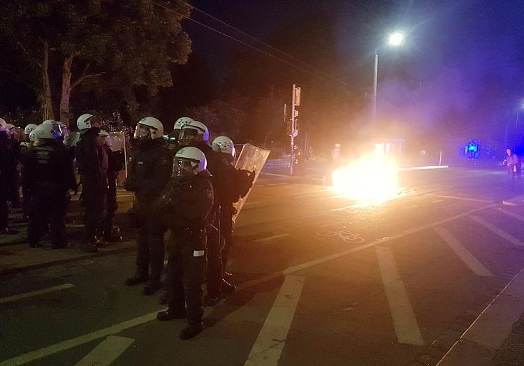 Proteste in Leipzig in 2023, via dts Nachrichtenagentur