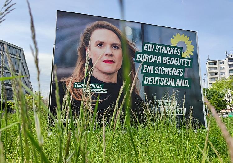 Grünen-Wahlplakat zur Europawahl (Archiv), via dts Nachrichtenagentur