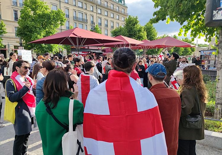 Demo gegen `Agentengesetz` in Georgien (Archiv), via dts Nachrichtenagentur