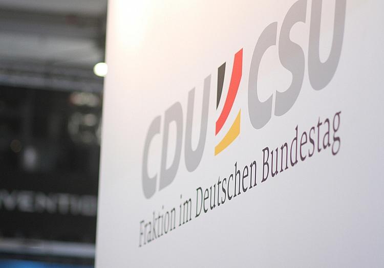 Logo der CDU/CSU-Fraktion im Bundestag (Archiv), via dts Nachrichtenagentur