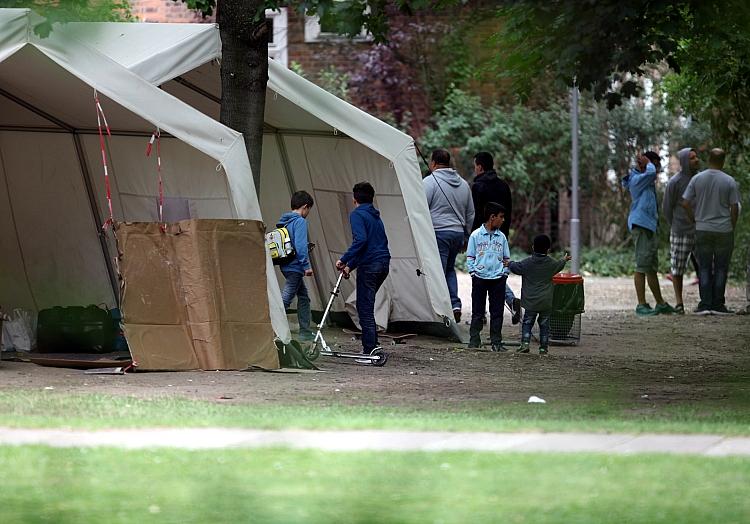 Flüchtlinge an einer Aufnahmestelle (Archiv), via dts Nachrichtenagentur