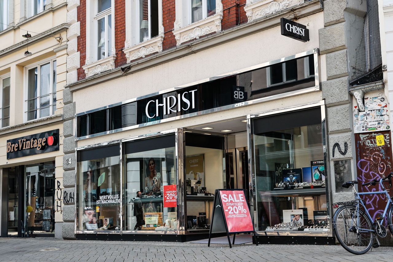 Im CHRIST-Store in der Oldenburger Innenstadt kann ein Termin für eine persöhnliche Beratung vereinbart werden.