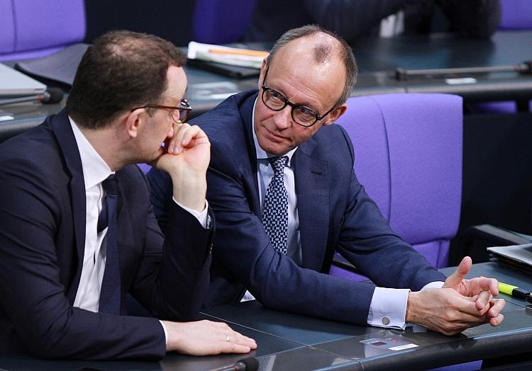 Jens Spahn und Friedrich Merz (Archiv), via dts Nachrichtenagentur