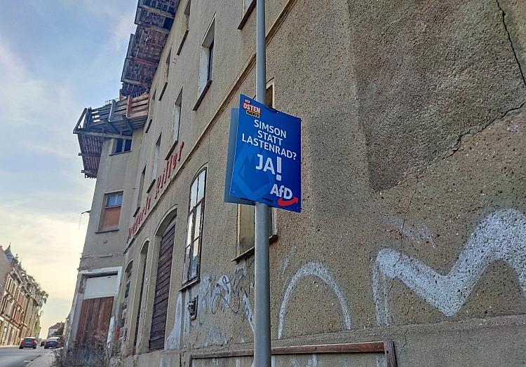 AfD-Wahlplakat zur Landtagswahl in Thüringen (Archiv), via dts Nachrichtenagentur