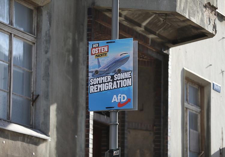 AfD-Wahlplakat zur Landtagswahl in Thüringen (Archiv), via dts Nachrichtenagentur