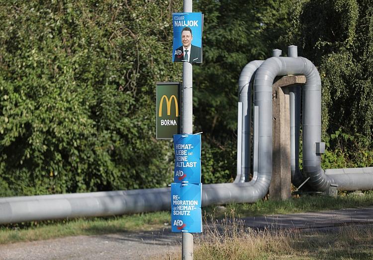 AfD-Wahlplakate zur Landtagswahl in Sachsen (Archiv), via dts Nachrichtenagentur