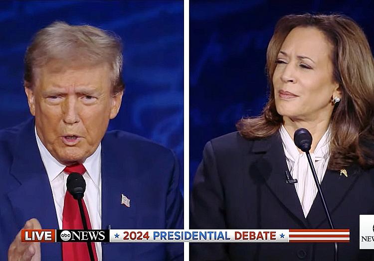 TV-Debatte zwischen Donald Trump und Kamala Harris am 10.09.2024 (US-Ortszeit), ABC via dts Nachrichtenagentur