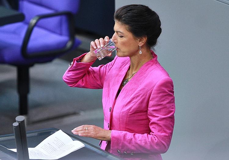 Sahra Wagenknecht, BSW, hält eine Rede (Archiv), via dts Nachrichtenagentur