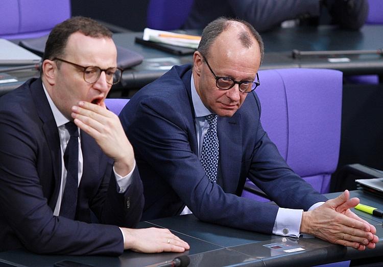 Jens Spahn und Friedrich Merz (Archiv), via dts Nachrichtenagentur