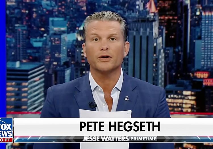 Pete Hegseth als Moderator auf Fox News (Archiv), via dts Nachrichtenagentur