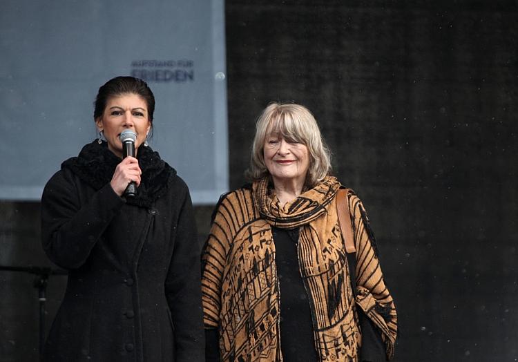 Sahra Wagenknecht und Alice Schwarzer (Archiv), via dts Nachrichtenagentur