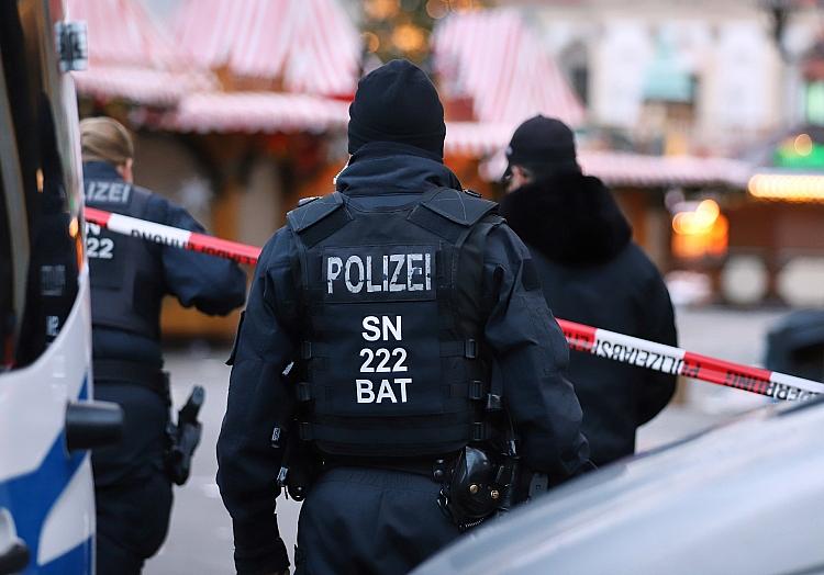 Polizei am Anschlagsort in Magdeburg am 21.12.2024, via dts Nachrichtenagentur