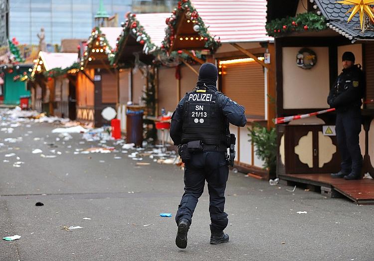 Tatort nach Anschlag auf Magdeburger Weihnachtsmarkt am 21.12.2024, via dts Nachrichtenagentur