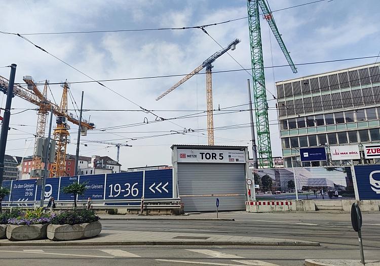 Baustelle am Münchner Hauptbahnhof, via dts Nachrichtenagentur