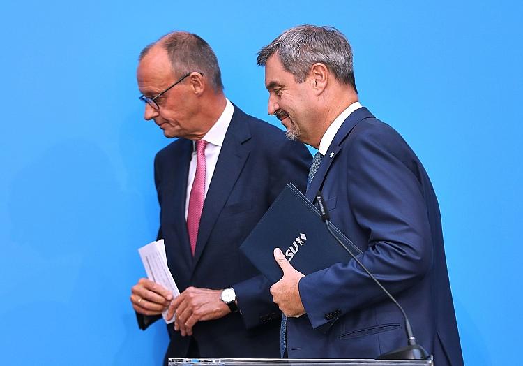 Friedrich Merz und Markus Söder (Archiv), via dts Nachrichtenagentur