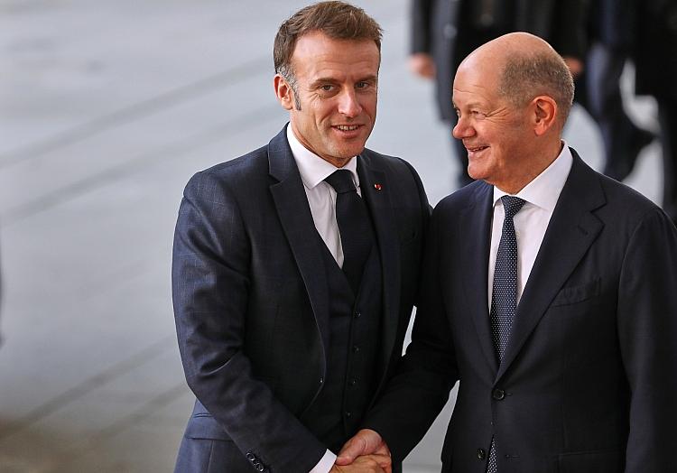 Emmanuel Macron und Olaf Scholz (Archiv), via dts Nachrichtenagentur