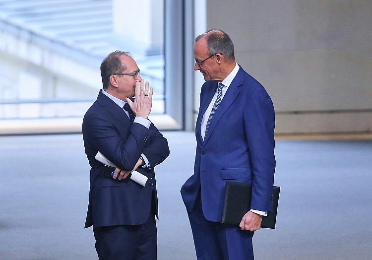 Alexander Dobrindt und Friedrich Merz (Archiv), via dts Nachrichtenagentur