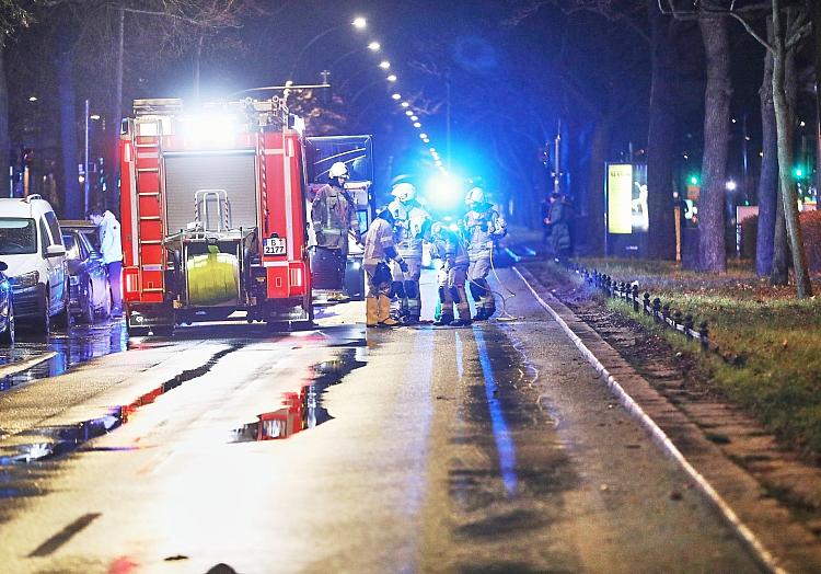 Wasserrohrbruch in der Seestraße in Berlin am 31.12.2024, via dts Nachrichtenagentur