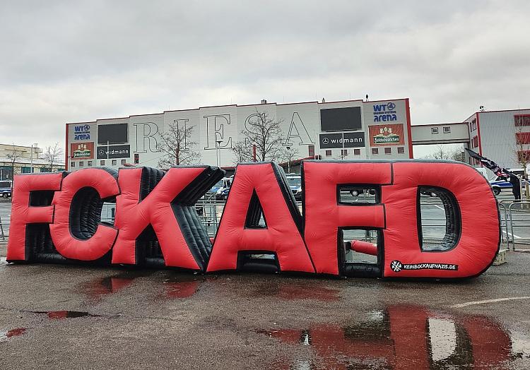 Protest gegen AfD-Parteitag (Archiv), via dts Nachrichtenagentur