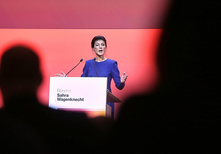 Sahra Wagenknecht am 12.01.2025, via dts Nachrichtenagentur