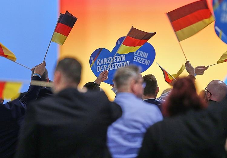 Deutschlandfahnen auf AfD-Parteitag (Archiv), via dts Nachrichtenagentur