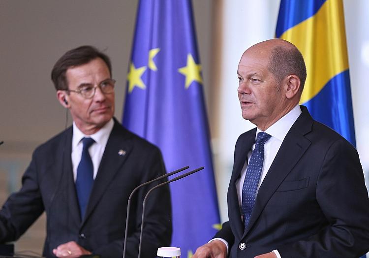 Ulf Kristersson und Olaf Scholz am 17.01.2025, via dts Nachrichtenagentur