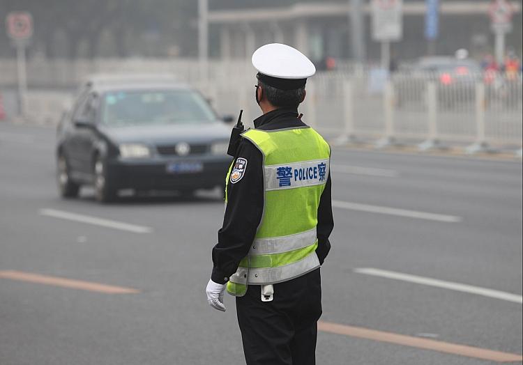 Polizist in China (Archiv), via dts Nachrichtenagentur