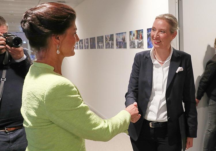 Sahra Wagenknecht und Alice Weidel (Archiv), via dts Nachrichtenagentur