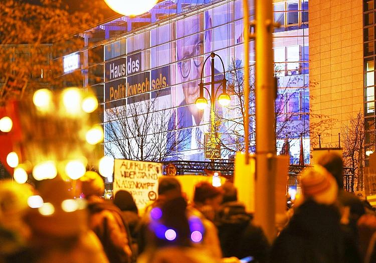 Demo vor der CDU-Parteizentrale am 02.02.2025, via dts Nachrichtenagentur