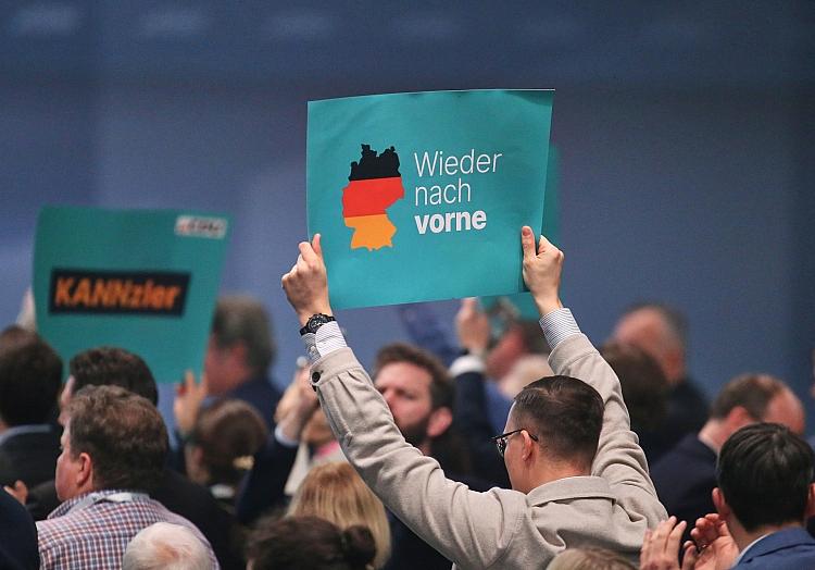 CDU-Slogan `Wieder nach vorne` (Archiv), via dts Nachrichtenagentur